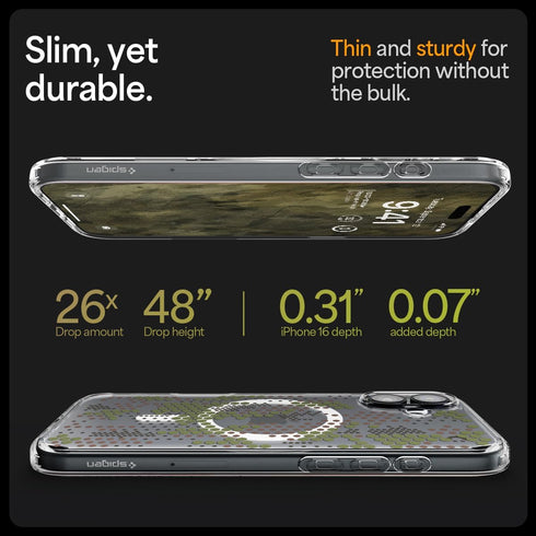 Spigen iPhone 16 Case Ultra Hybrid MAGFIT CAMO